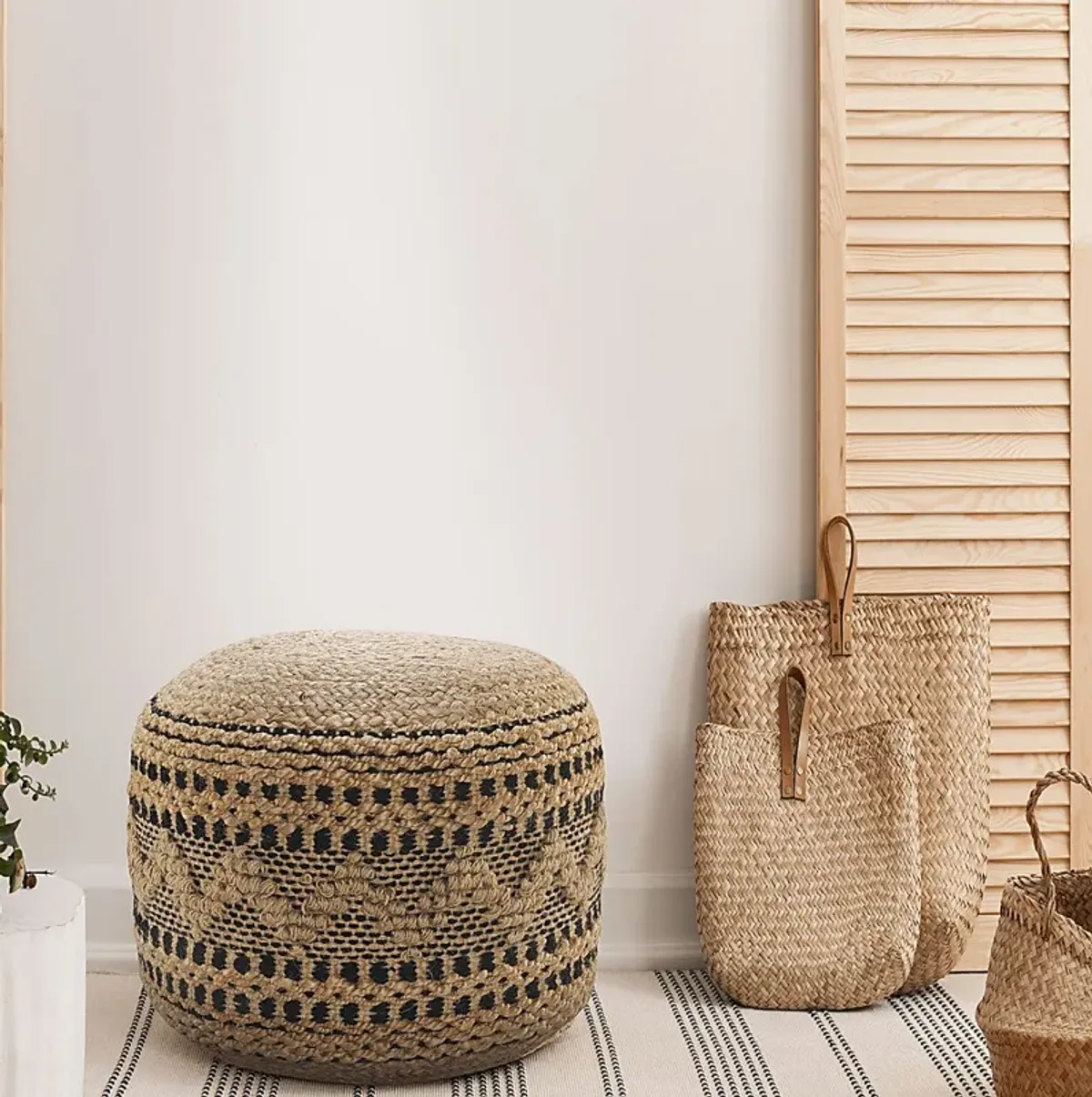 Mokov Natural Pouf