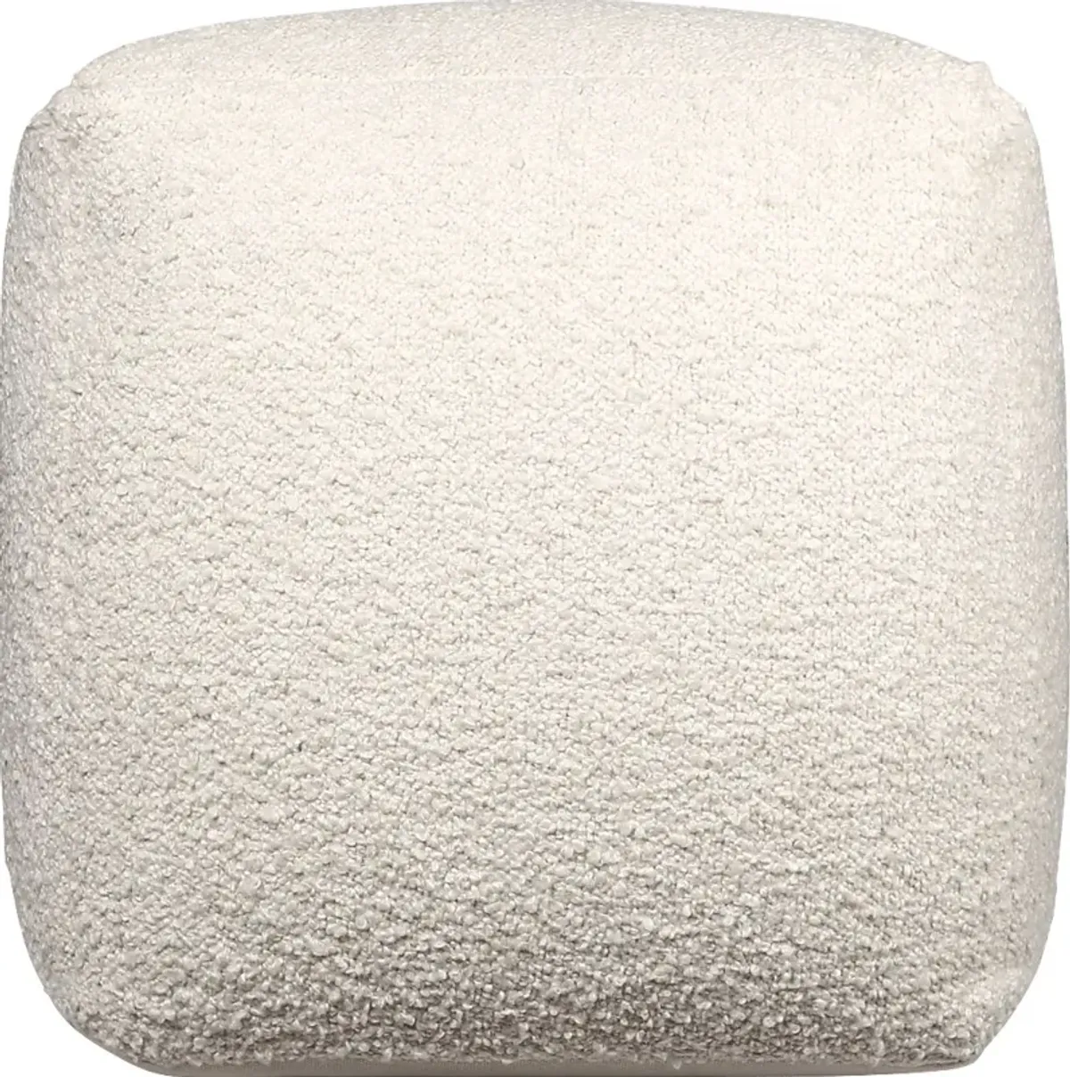 Nelior Ivory Pouf