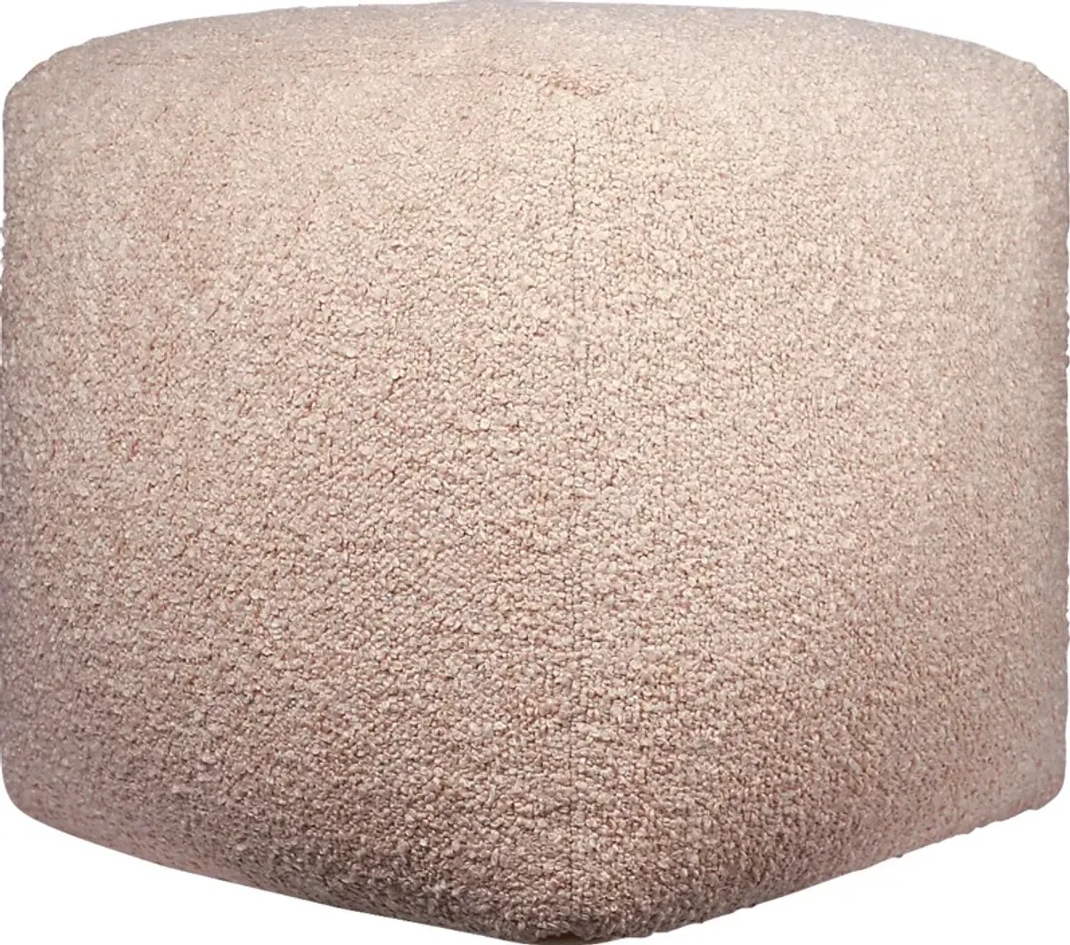 Nelior Beige Pouf