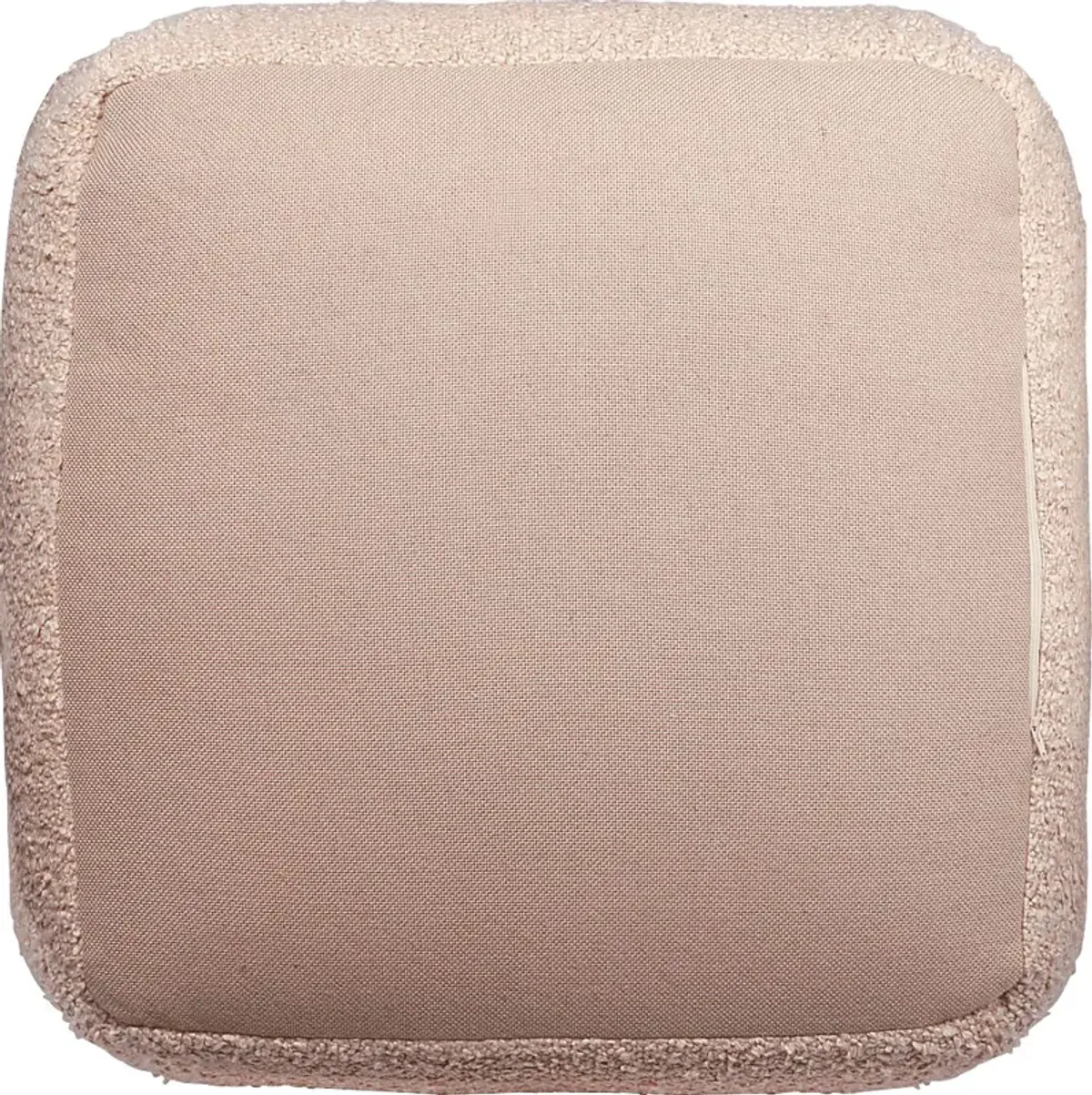 Nelior Beige Pouf