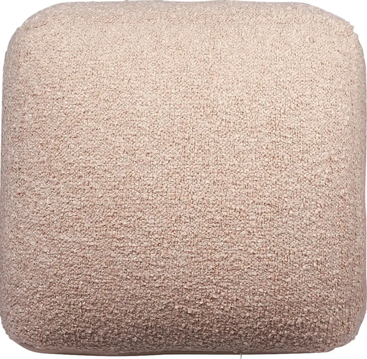 Nelior Beige Pouf