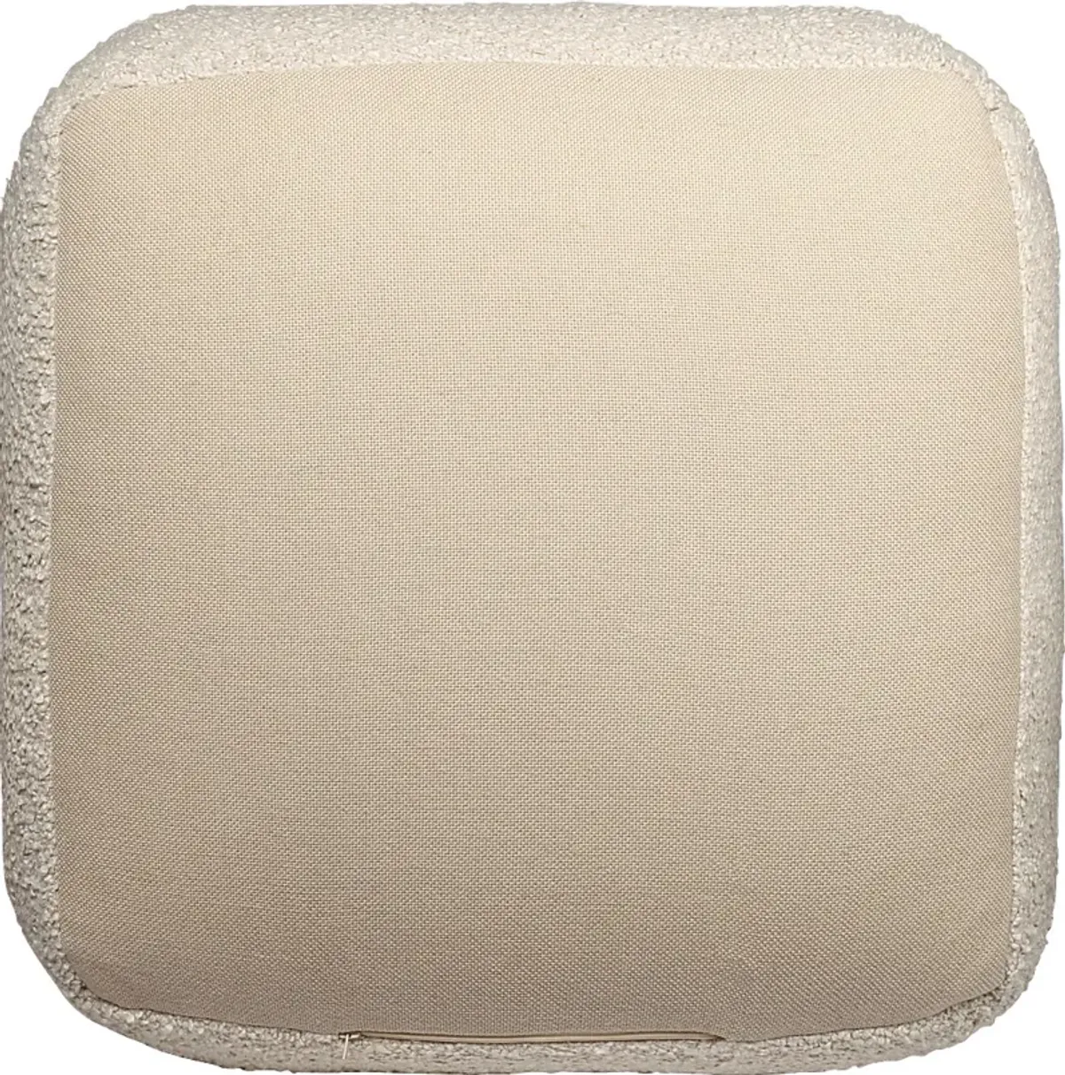 Nelior Cream Pouf