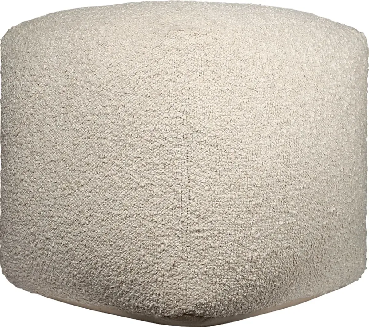 Nelior Cream Pouf