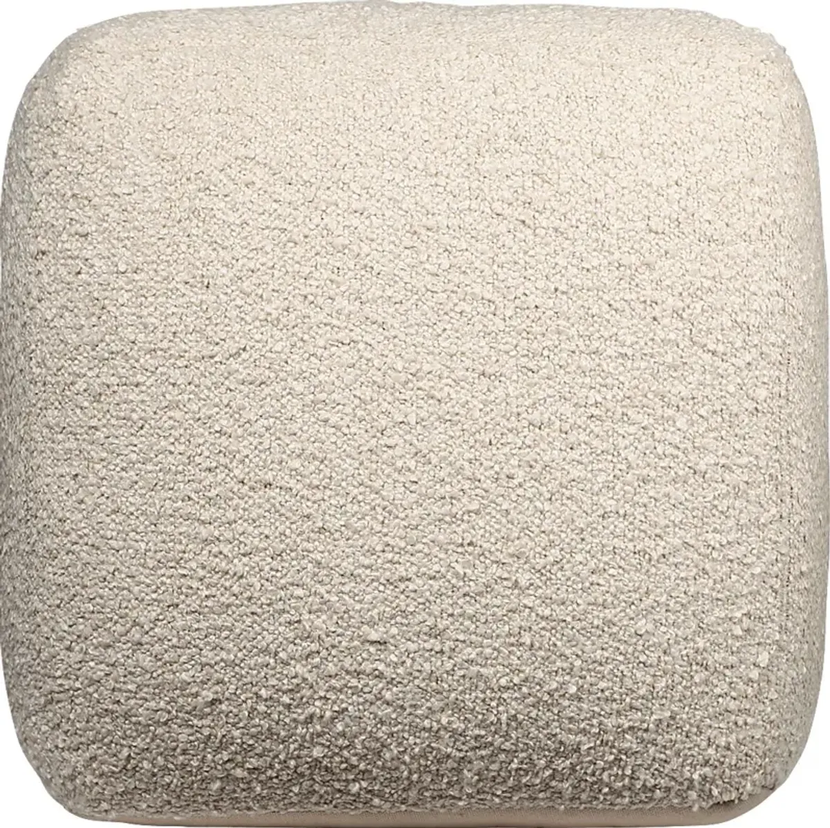 Nelior Cream Pouf