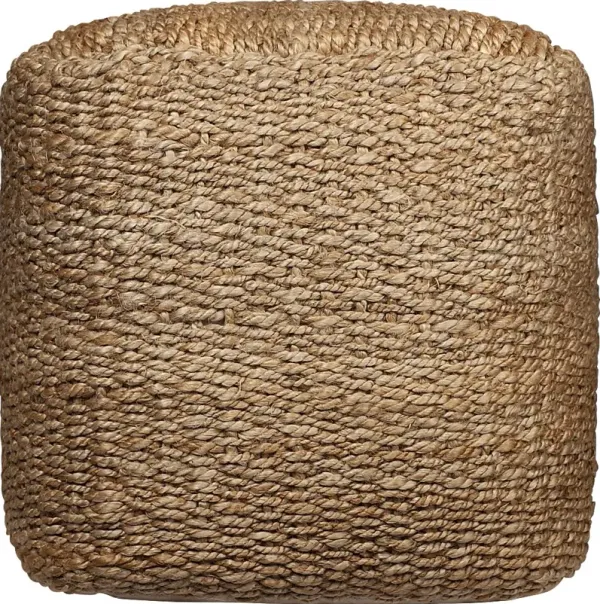 Pinchai Tan Pouf