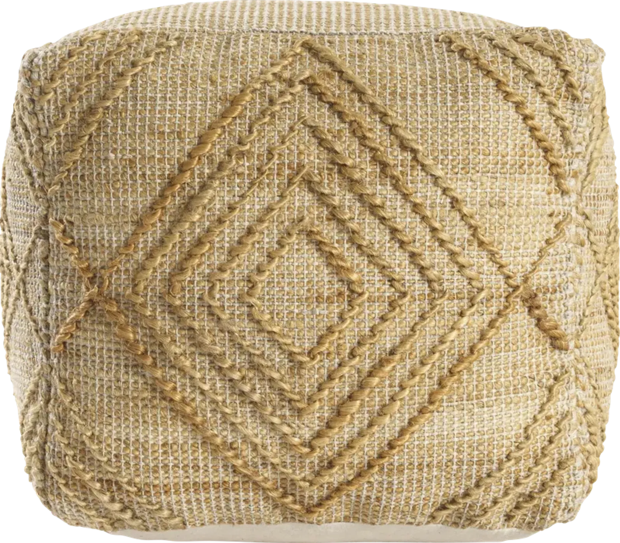 Igri Tan Pouf Rooms To Go | Furniture.com