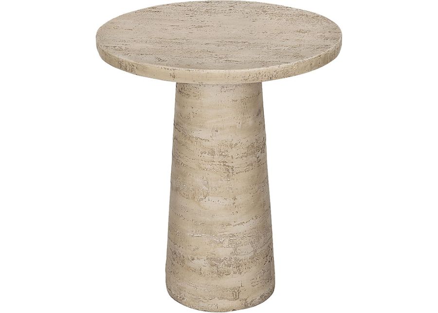 Ballinary IV Cream Accent Table