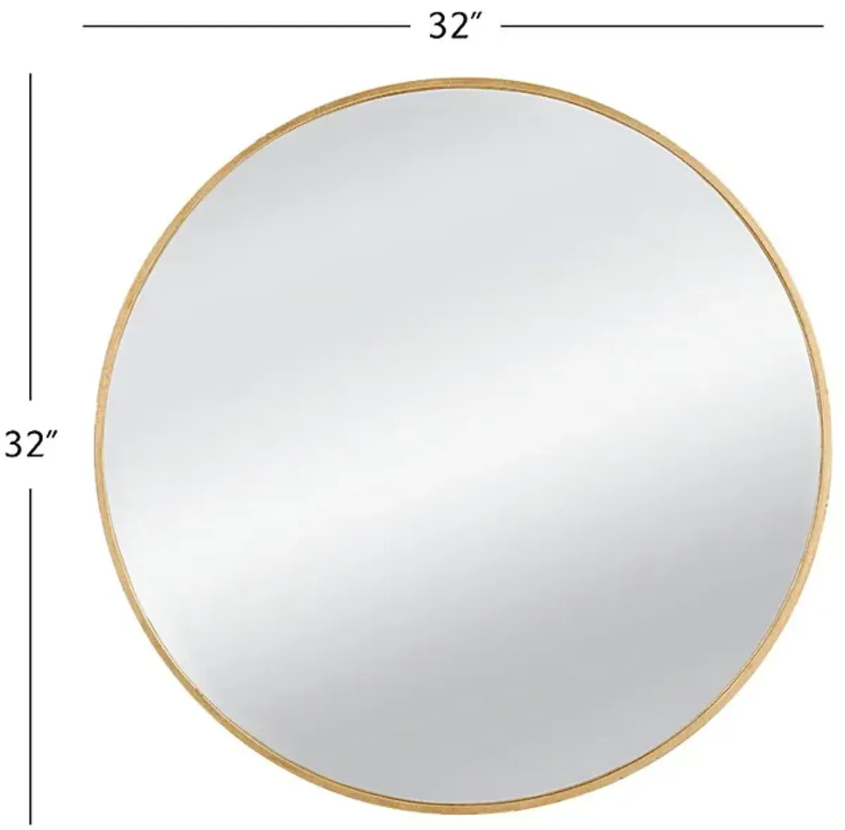 Tregarone Gold Mirror