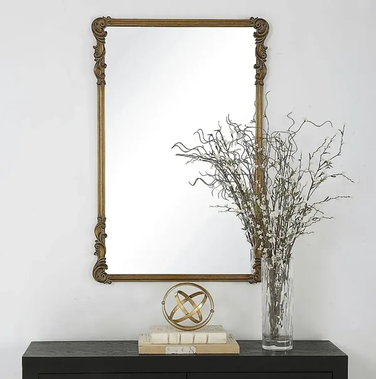 Antoin Gold Mirror