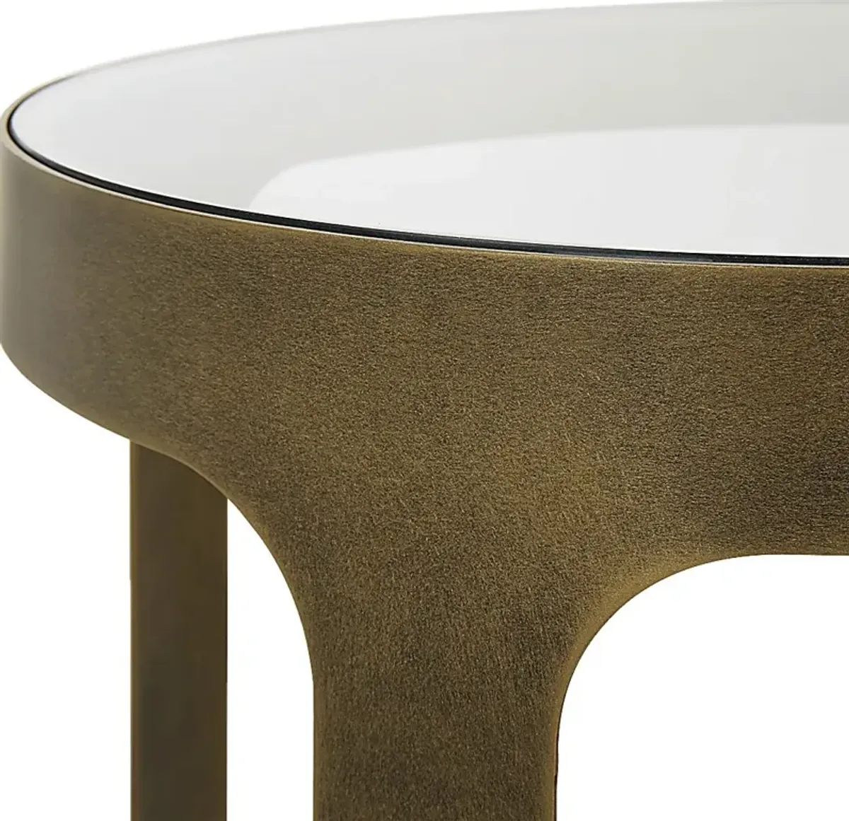 Alyce Gold Accent Table