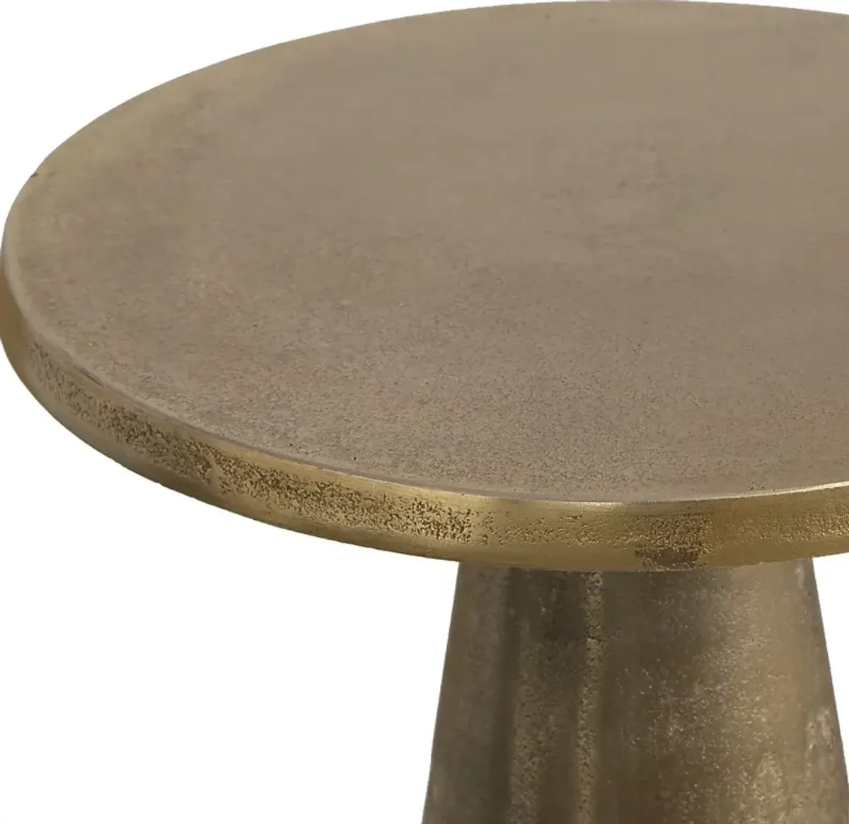 Medo Brass Accent Table