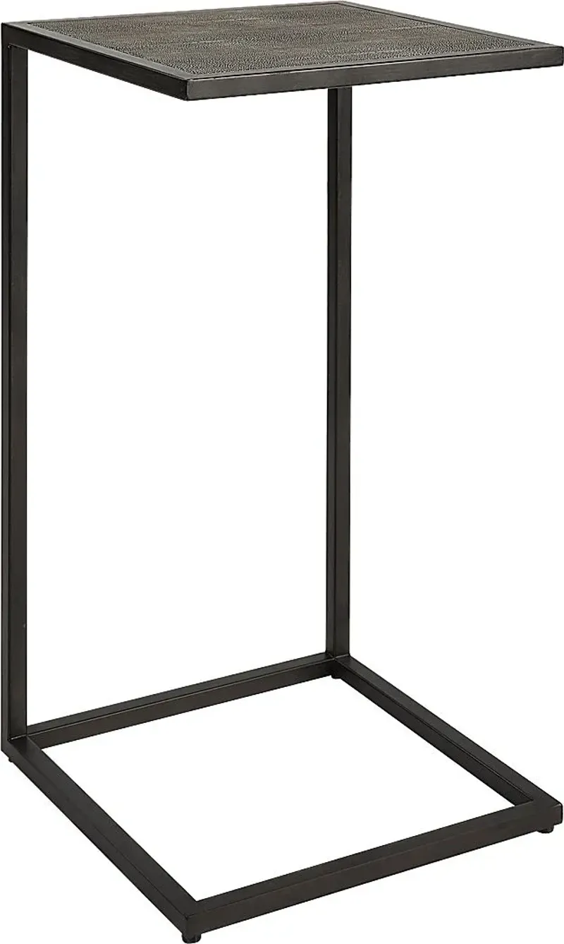 Adryel Black Accent Table