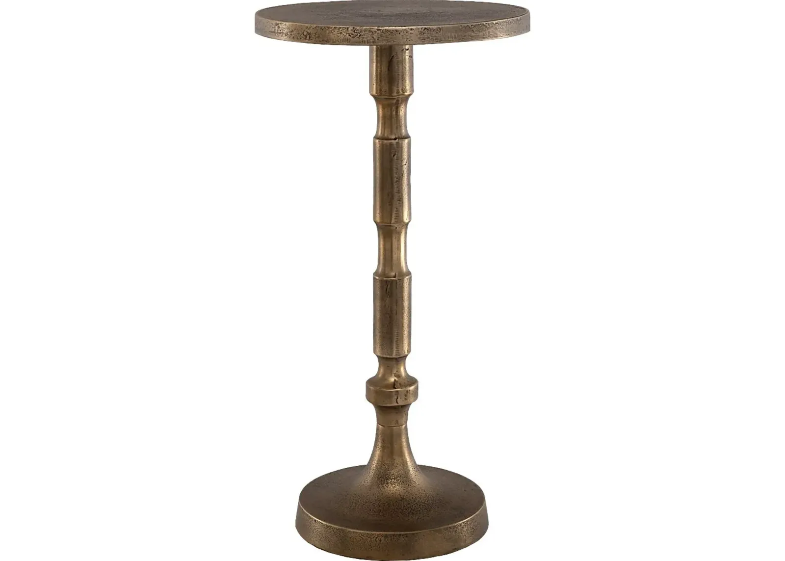 Caze Brass Accent Table