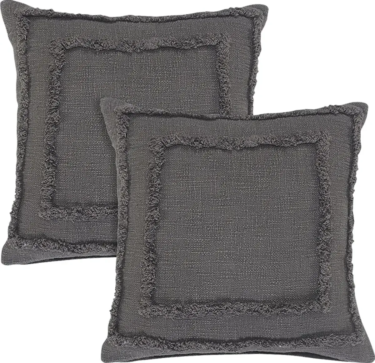 Mogui Charcoal Pillow, Set of 2