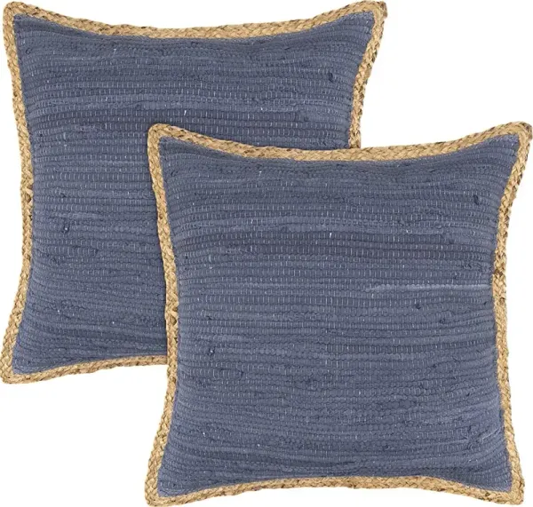Caleduff Navy Accent Pillow, Set of 2