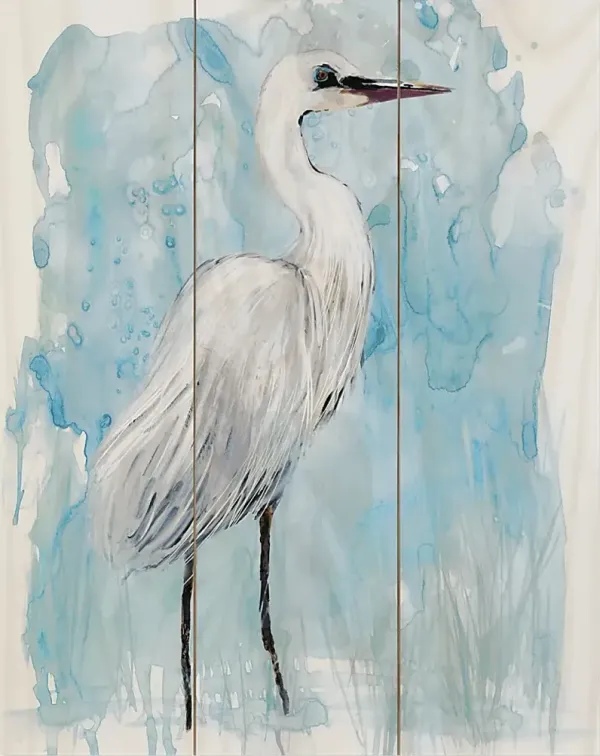 Galriden Blue Wooden Wall Art