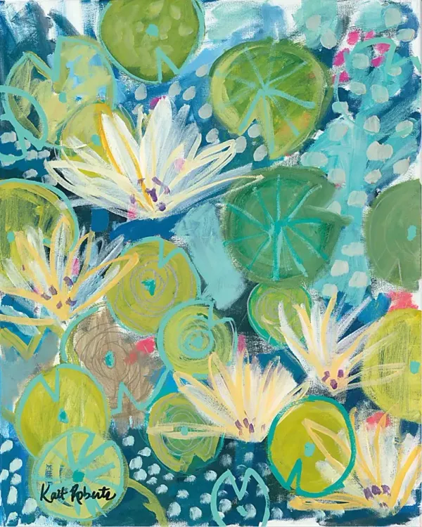 Gilmeuse Green Wooden Wall Art