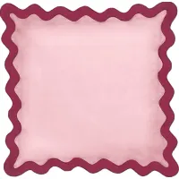 Lafora Magenta and Pink Accent Pillow
