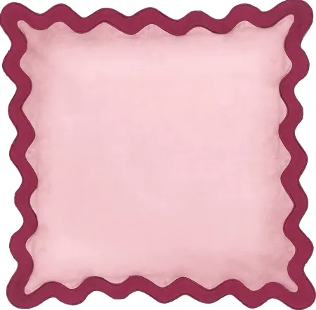 Lafora Magenta and Pink Accent Pillow