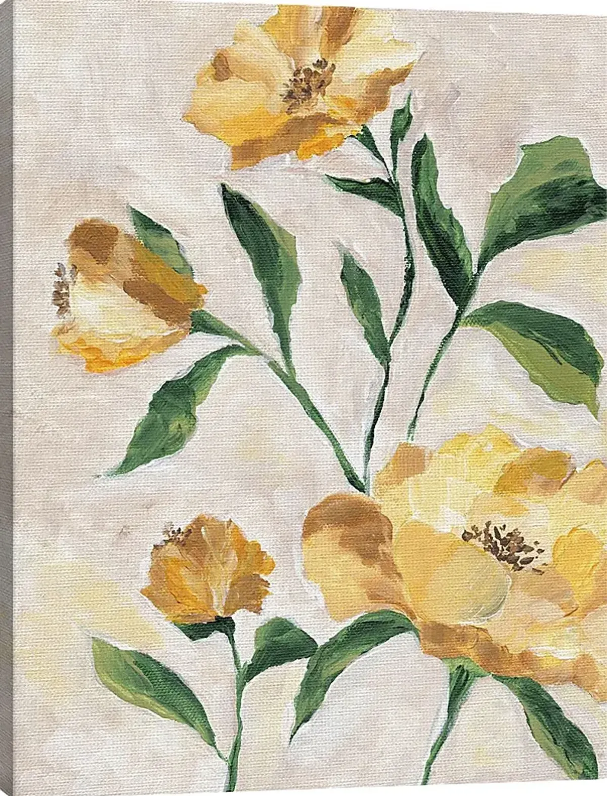 Camellias Yellow Artwork