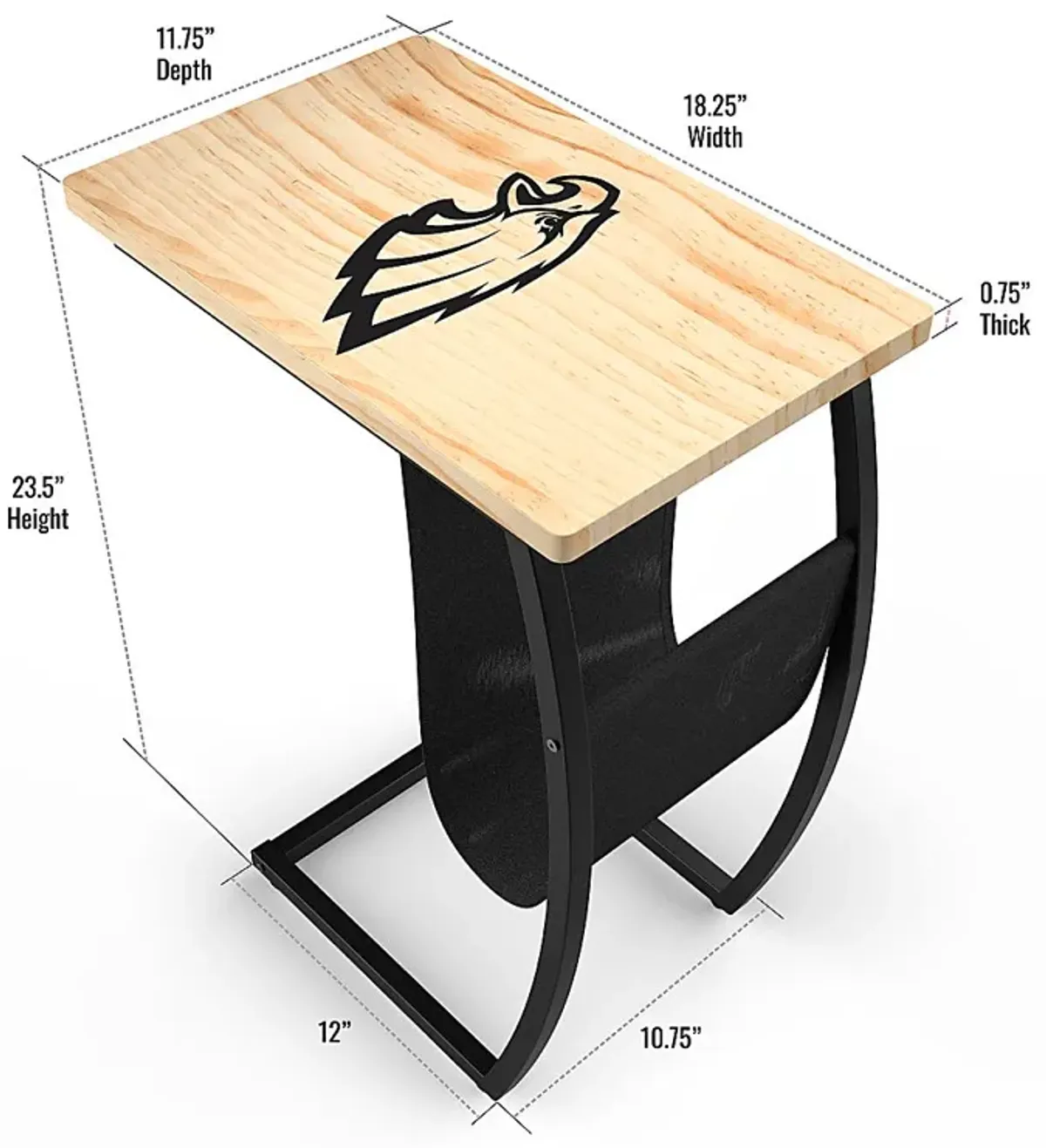 Philadelphia Eagles Side Table