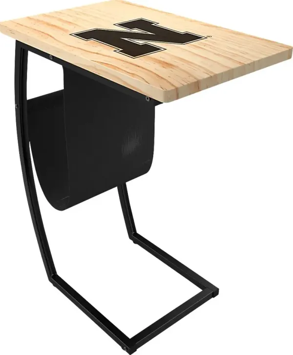 University of Nebraska Side Table
