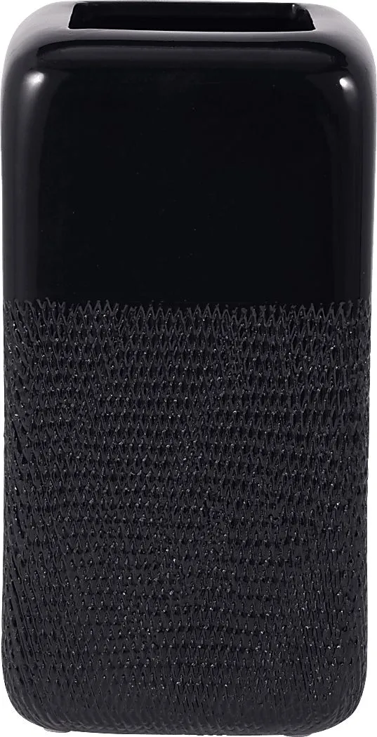 Cecala Black 10 in. Vase