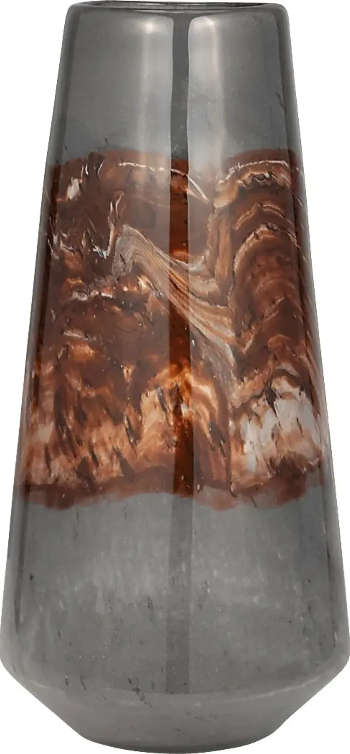 Scibilia Brown 17 in. Vase