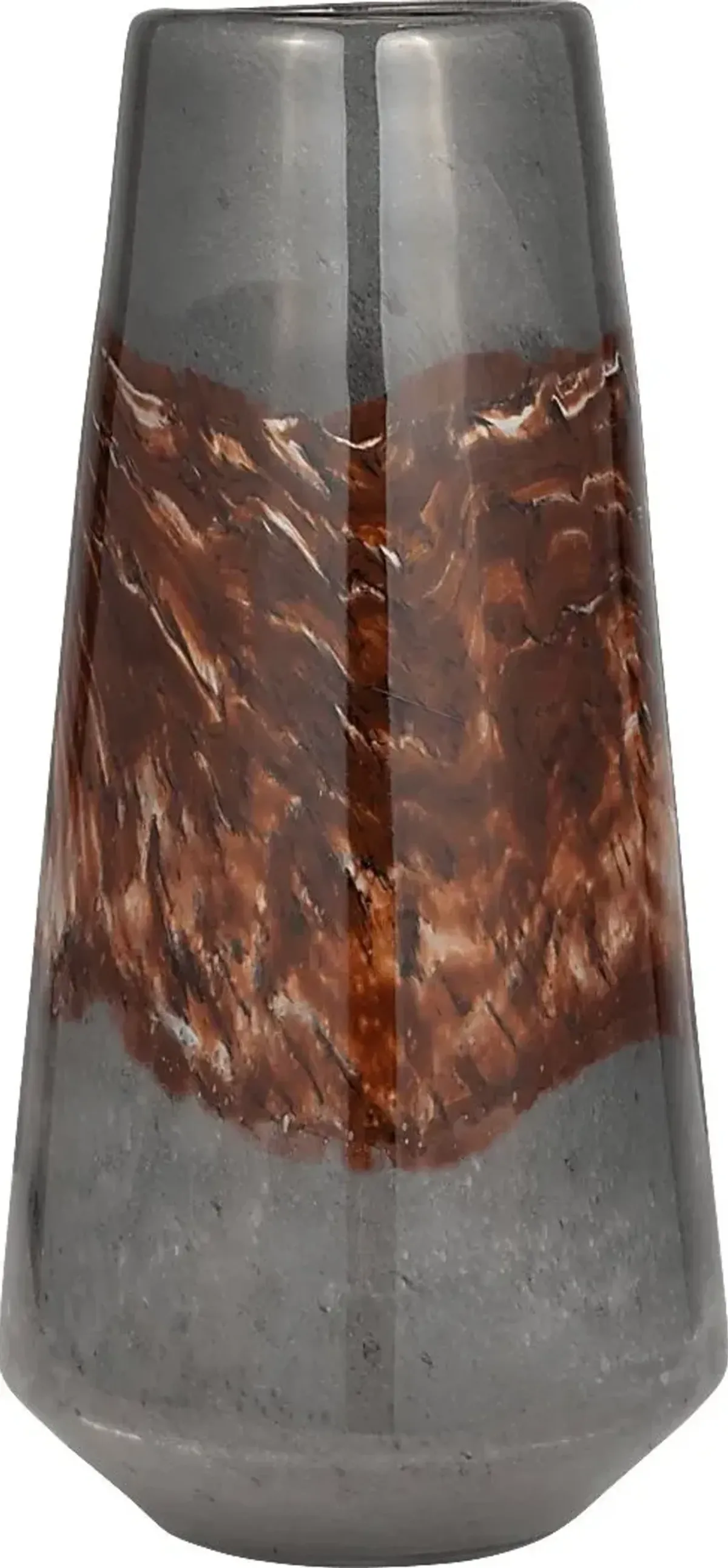Scibilia Brown 17 in. Vase