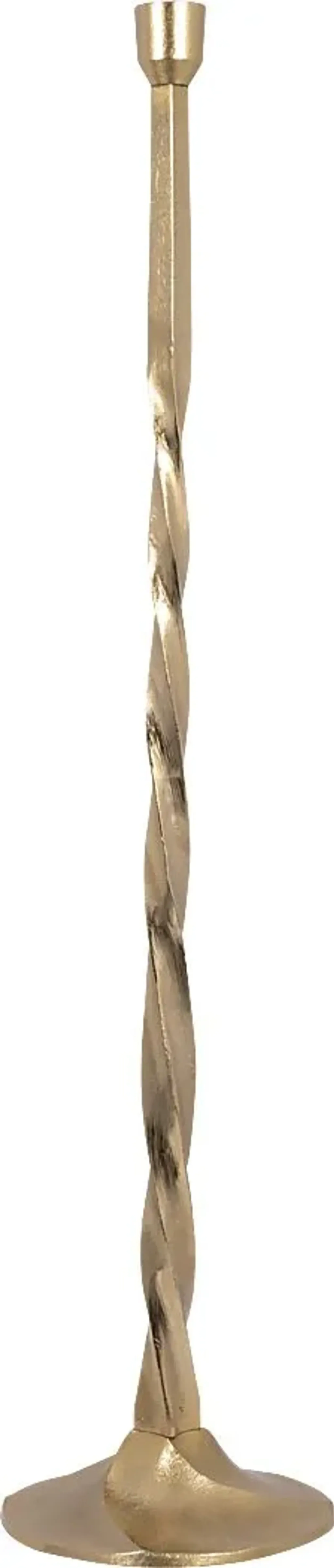 Clavet Gold 36 in. Candle Holder | Furniture.com