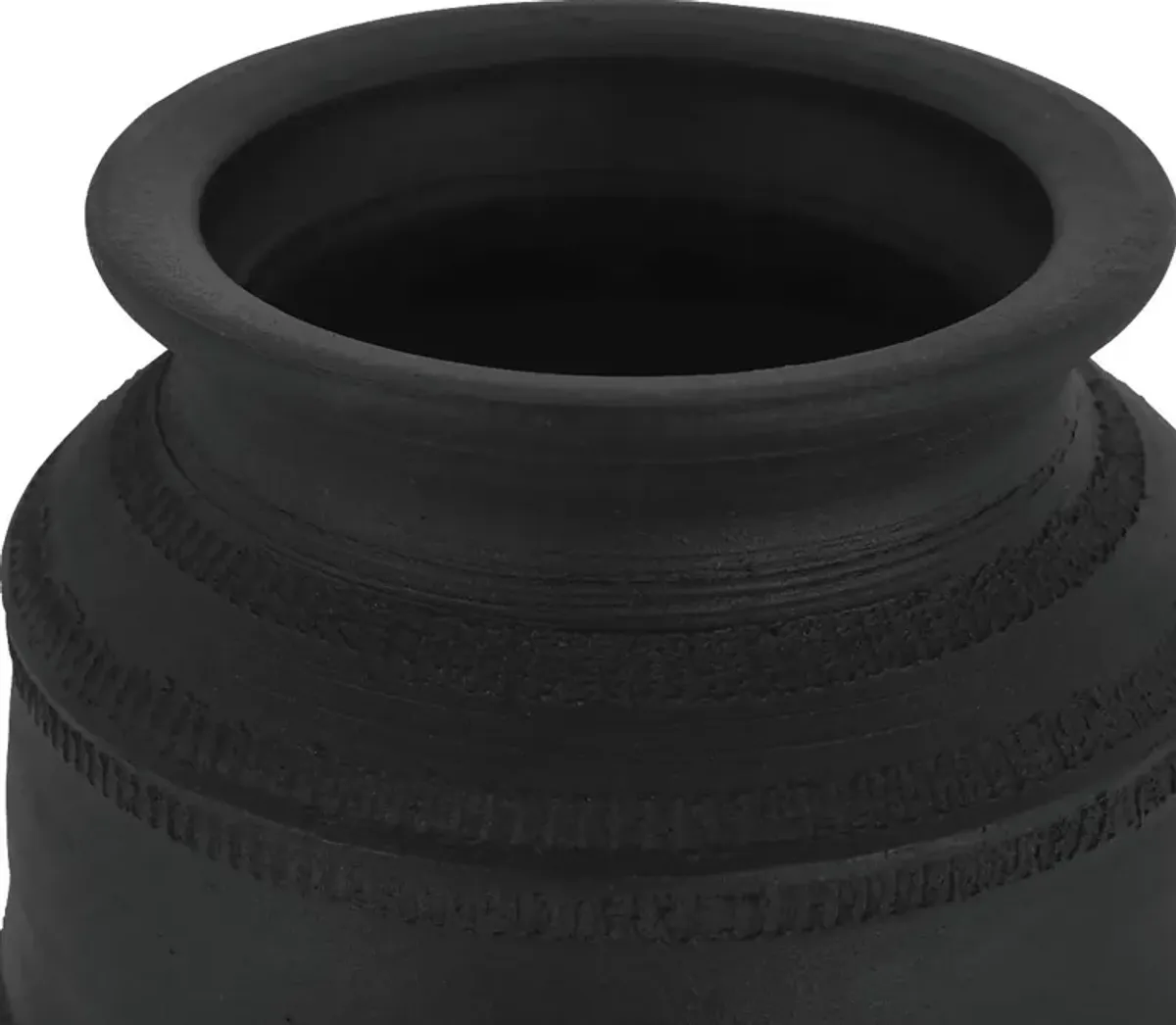 Elijea Black Vase