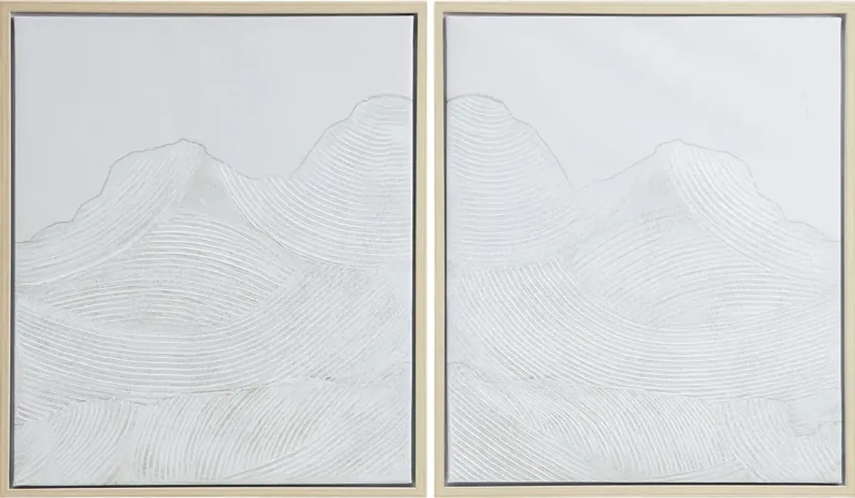 Hopelane Ivory Wall Decor, Set of 2