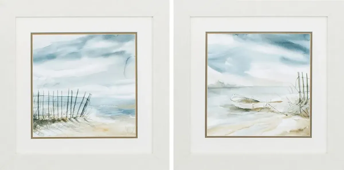 Simmental Blue Artwork, Set of 2