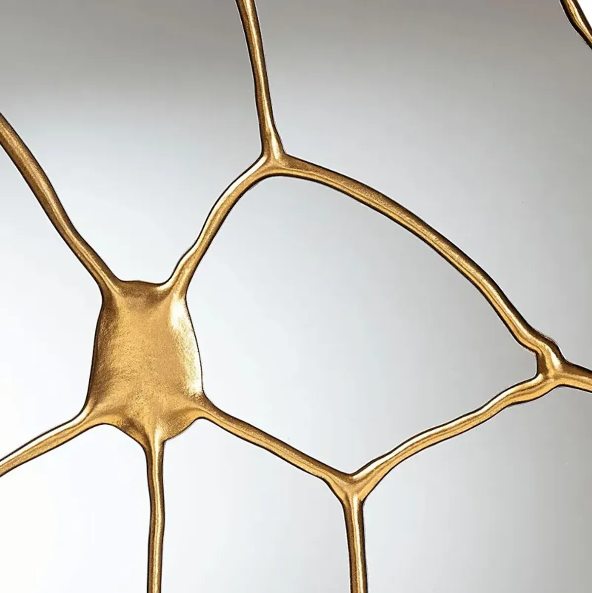 Amella Gold Wall Mirror