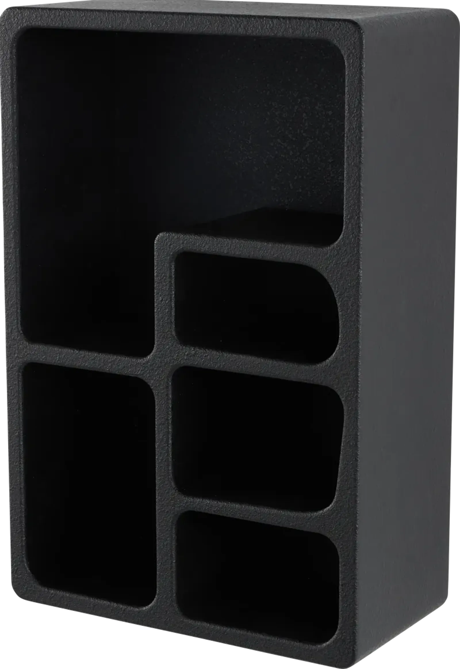 Demeze Black Wall Shelf