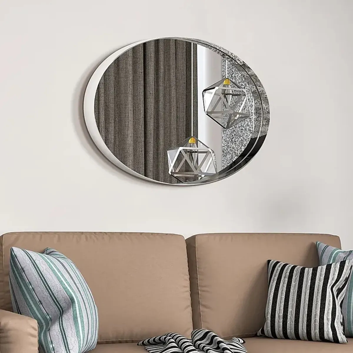 Marlou Silver Mirror