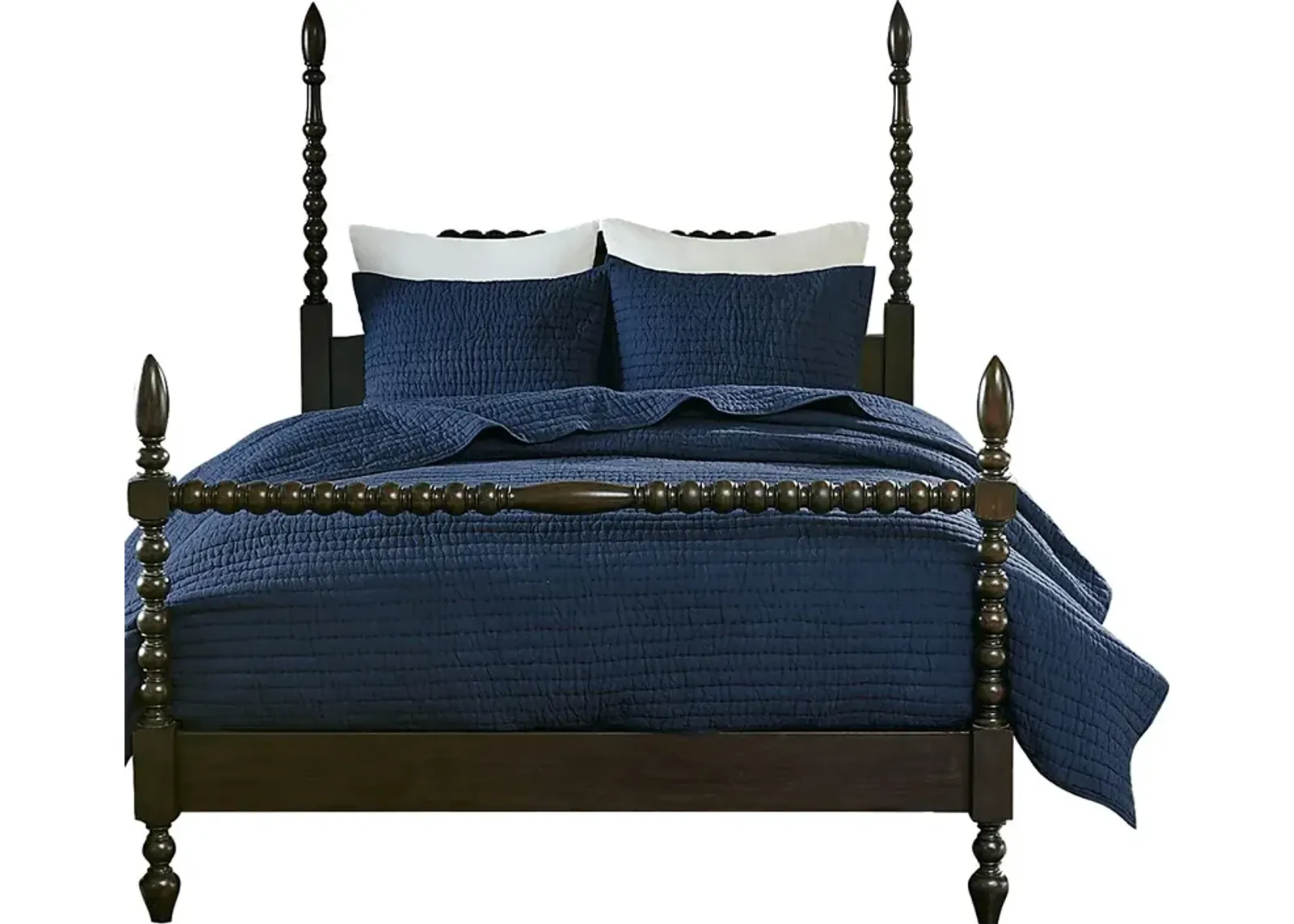 Dariox Blue 3 pc King Quilt Set