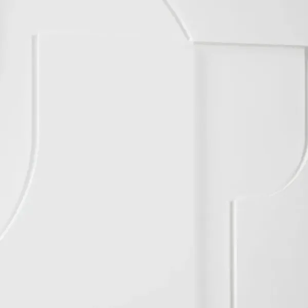 Pheelex White Wall Decor, Set of 2