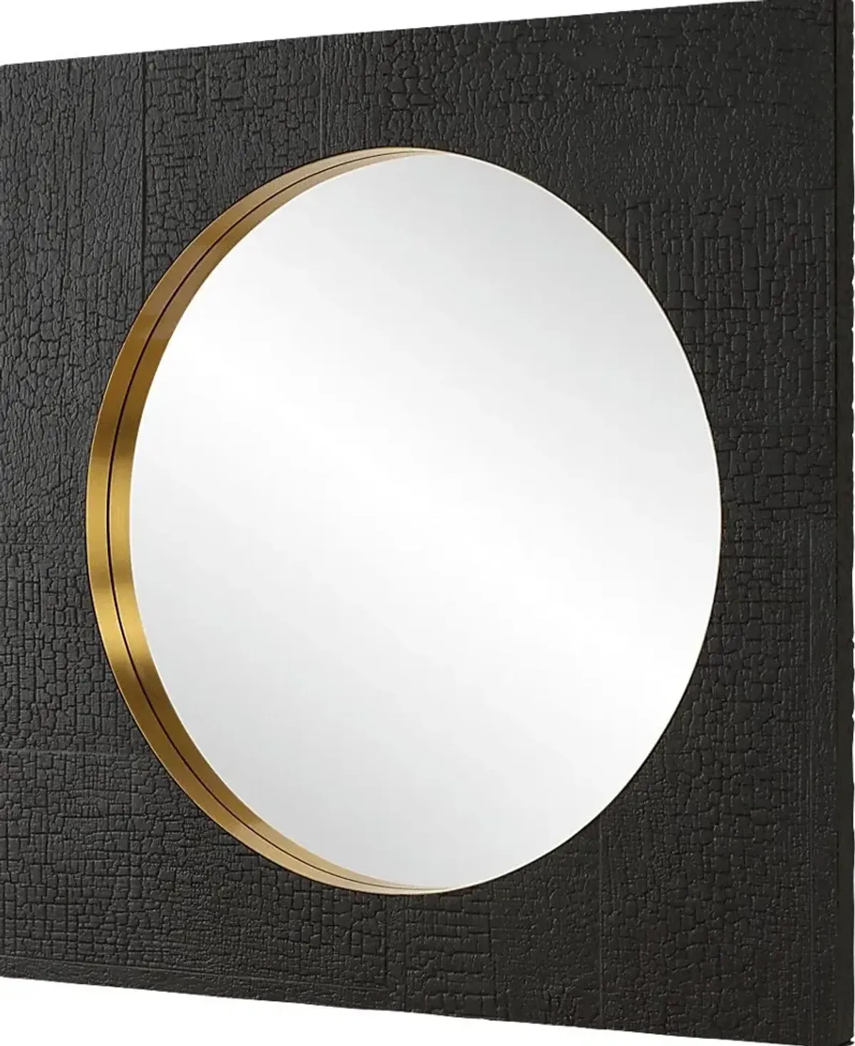 Serdag Black Wall Mirror