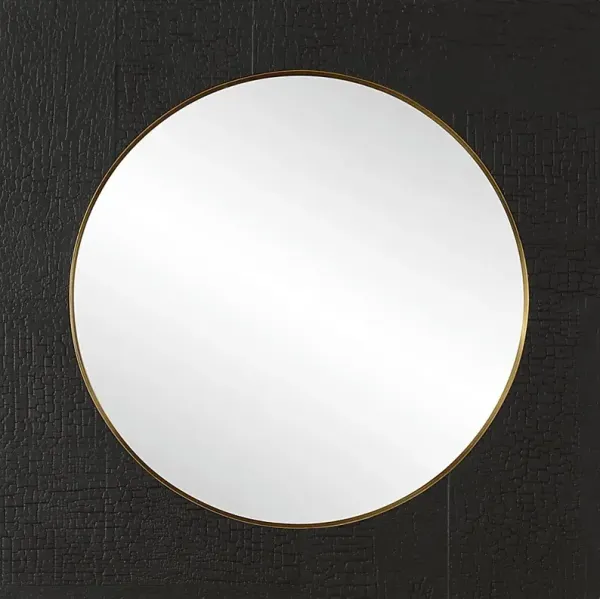 Serdag Black Wall Mirror
