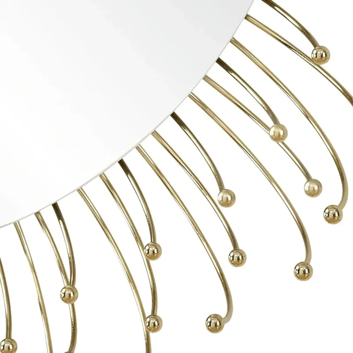 Azeips Gold Wall Mirror