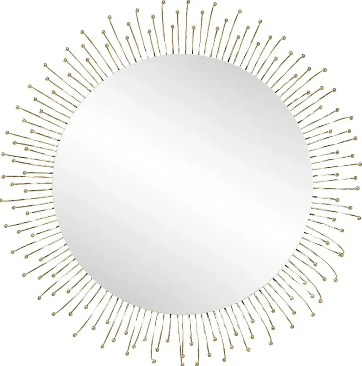 Azeips Gold Wall Mirror