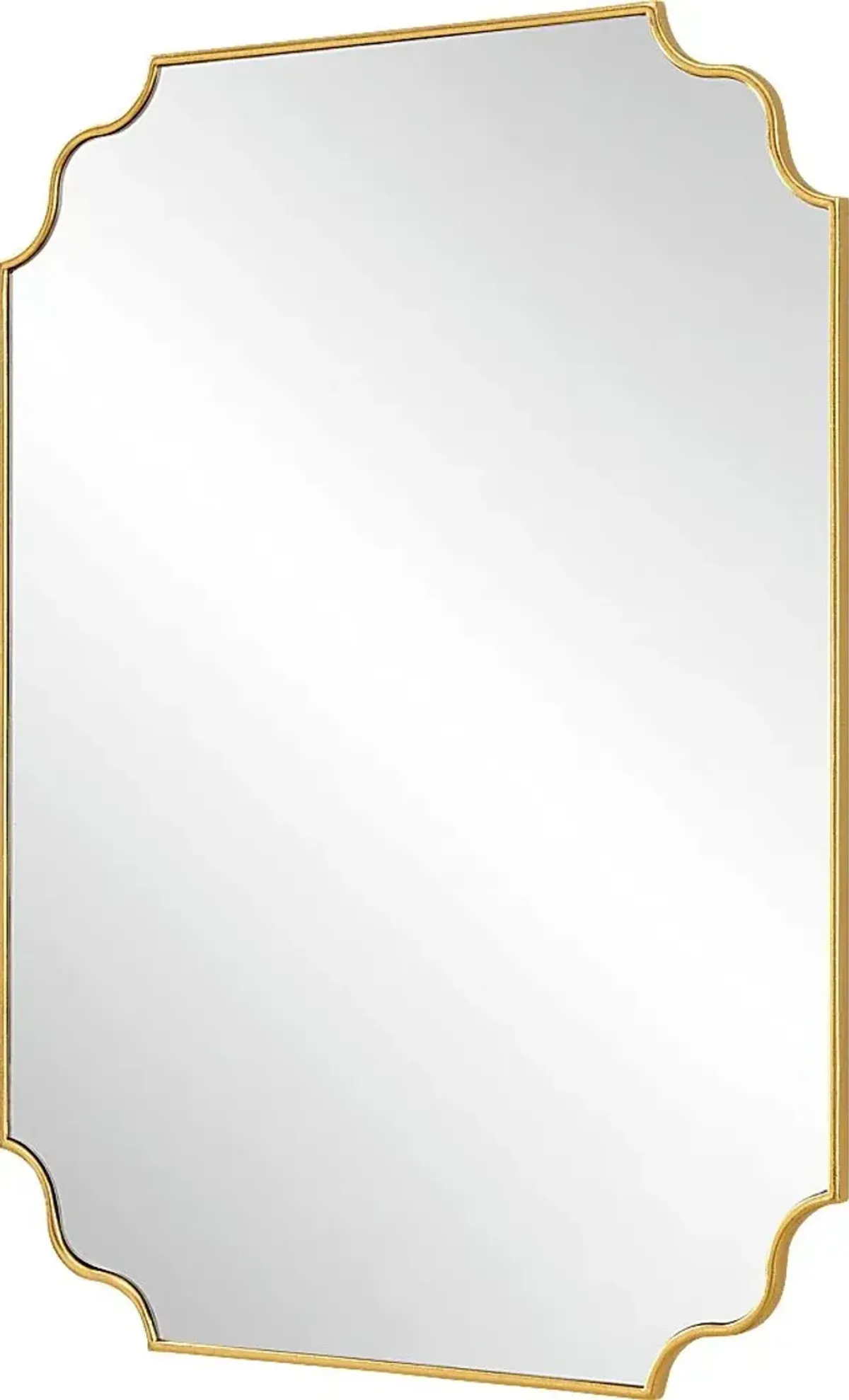 Maeks Gold Wall Mirror