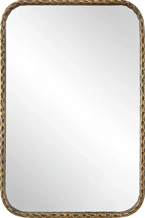 Vlug Bronze Wall Mirror
