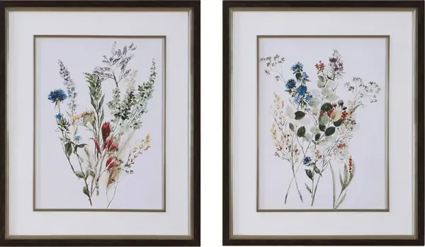 Wixiats Dark Brown Artwork, Set of 2
