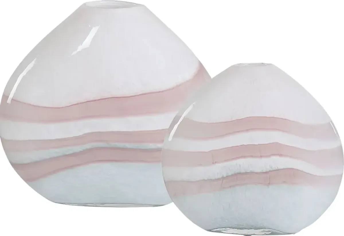 Srekliu Blush Vase, Set of 2