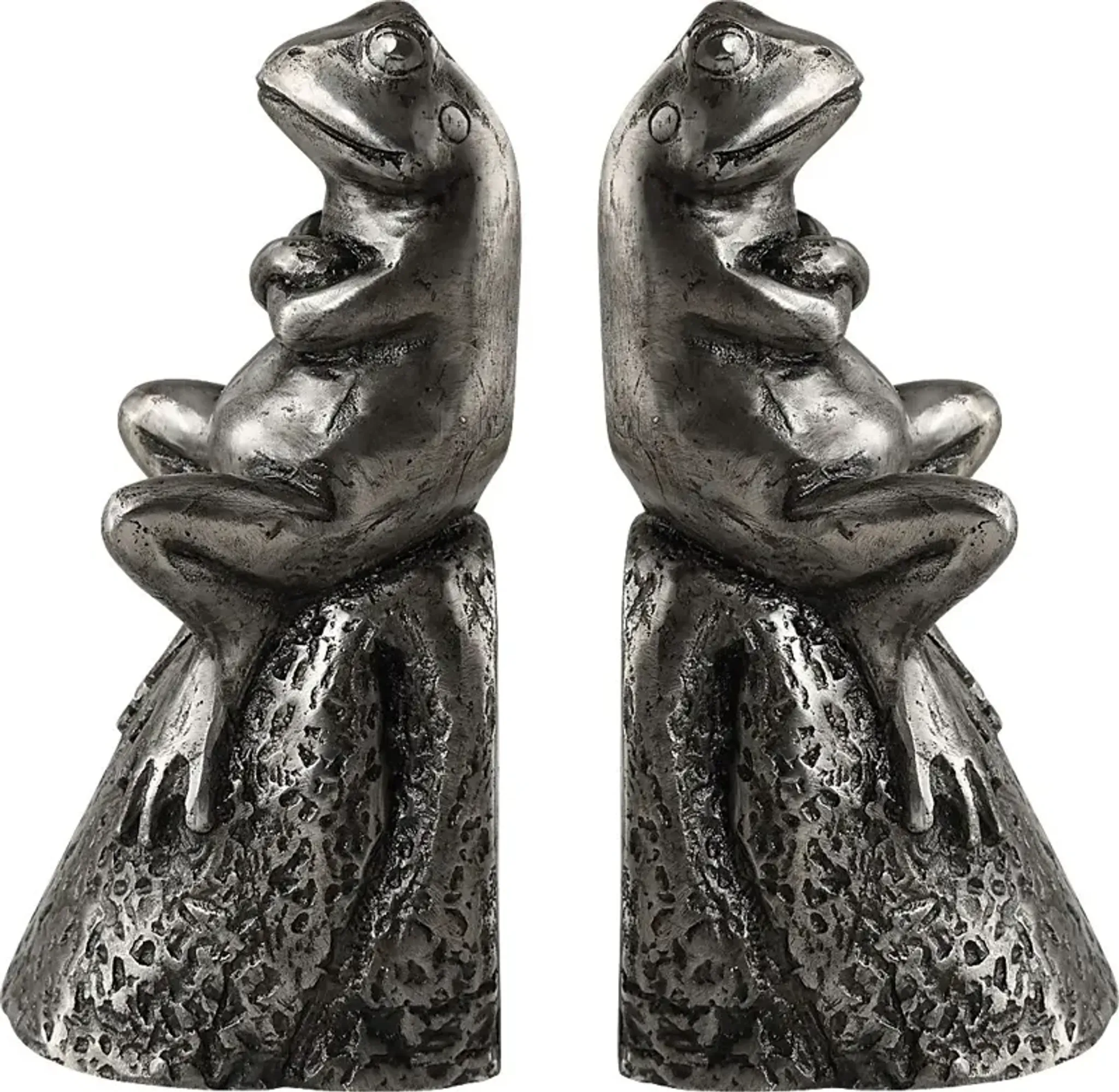 Zraa Silver Bookends Set Of 2 Rooms To Go | Furniture.com