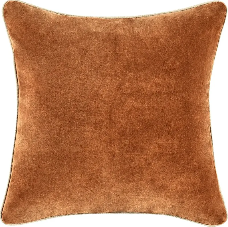 Wickes Brown Accent Pillow