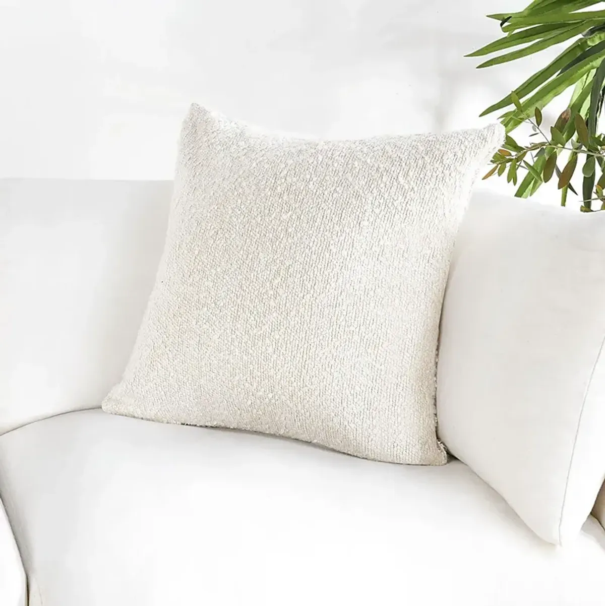 Spencet Ivory Accent Pillow
