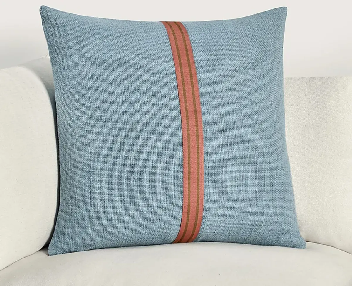 Altman I Blue Accent Pillow